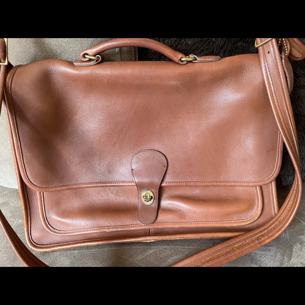 Vintage Coach Metropolitan Portfolio Briefcase Gem